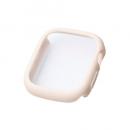 ELECOM AW-25AFCTSLBE Apple Watch 46mm/フルカバーケース/TOUGHSLIM/プレミアムガラス/高透明/ベージュ