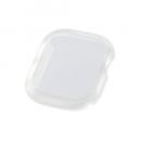 ELECOM AW-25BFCTSLCR Apple Watch 42mm/フルカバーケース/TOUGHSLIM/プレミアムガラス/高透明/クリア