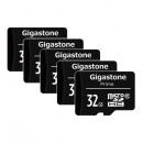 Gigastone GJM10-32G5PK microSDHCカード 32GB 5枚セット SDカードケース付き クラス10 (Class10)スペック マイクロSDカード Full HDビデオ写真対応