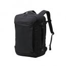 ELECOM BM-BPTRCSEPBK バックパック/マチ拡張/圧縮機能/出張/15.6inch/大容量/180°フルオープン/ブラック