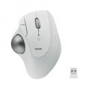 ELECOM M-IT11DRWH トラックボールマウス/IST/36mmボール/親指/ベアリング支持/無線2.4GHz/5ボタン/ホワイト