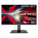 【法人様宛限定】JAPANNEXT JN-215V120F-C6 液晶ディスプレイ 21.5型/1920×1080/HDMI×1、DP×1、USB-C×1/ブラック/スピーカー有/2年保証