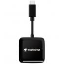 Transcend TS-RDC3 SD/microSD Card Reader USB 3.2 Gen 1 Black Type C