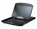 ATEN CL3716INWJJS 18.5インチLCD搭載 16ポート USB HDMI IP-KVMドロワー（1ローカル/リモートアクセス共有、ワイドスクリーン対応）