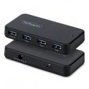 StarTech.com ST4300USB3V2-NA USB-Cハブ/C/A両対応/4ポート/4x Type-A/5Gbps/セルフパワー/電源アダプタ付