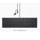 【法人様宛限定】Dell CK580-BBZR-0A Dell Pro有線コラボレーション キーボード - KB525C - English - SnP