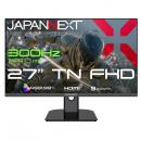 【法人様宛限定】JAPANNEXT JN-T27G300F ゲーミング液晶ディスプレイ 27型/1920×1080/HDMI×2、DP×2/ブラック/スピーカー有/2年保証