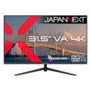 【法人様宛限定】JAPANNEXT JN-V315U2-C6 液晶ディスプレイ 31.5型/3840×2160/HDMI×1、DP×1、USB-C×1/ブラック/スピーカー有/2年保証