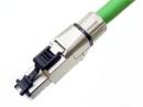 エイム電子 C6AS-HT-SO-GN-15 カテゴリ6A 高温度産業用ケーブル S/FTP 単線 ストレート配線 緑 15m