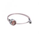 MOXA A-CRF-QMAMNM-R2-50 RG316ケーブル QMA(オス) to N-Type(オス) 0.5m