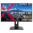 【法人様宛限定】JAPANNEXT JN-i27U2 液晶ディスプレイ 27型/3840×2160/HDMI×2、DP×2/ブラック/スピーカー有/2年保証