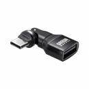 サンワサプライ AD-USB37CAFBK USB2.0 Type-C変換アダプタ（AtoC・540度回転）