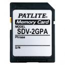 パトライト SDV-2GPA-448 SDメモリーカード 2GB（登録フレーズ数448）