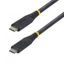 StarTech.com CC1M40GUSB4TP USB4ケーブル/1m/40Gbps/Type-C/240W/8K60Hz/DP2.1/ブラック/高速充電 データ転送