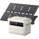【法人様宛限定】ANKER  B1763521 Anker Solix C1000 Gen 2 Portable Power Station with Anker Solix PS100 Compact Portable Solar Panel オフホワイト
