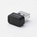 ELECOM CR-FI01UBK 指紋認証リーダー/ドングルタイプ/Windows対応/MoC方式/USB-Aプラグ/ブラック