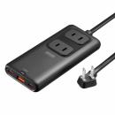 サンワサプライ TAP-SLIM7U-15BK スリムタップ（AC2個口・USB-C×2＋USB-A×1・PD100W）