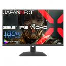 【法人様宛限定】JAPANNEXT JN-IPS238G180Q2 ゲーミング液晶ディスプレイ 23.8型/2560×1440/HDMI×2、DP×1/ブラック/スピーカー無/2年保証
