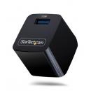 StarTech.com 011NB-WALL-CHARGER USB充電器/1ポートUSB-A/最大12W/5V/2.4A/iPhone Pro/17・iPad対応/ブラック