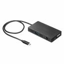 サンワサプライ USB-DKM3BKN USB Type-C ドッキングステーション