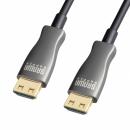 サンワサプライ KM-HD20-PFB15L 抜け止め光ファイバHDMIケーブル（15m）