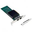 PLANEX GPE-XGS-2I PCIeバス対応 SFP+ 10G 2ポート LANアダプター