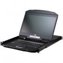 ATEN CL3716NWJJS 18.5インチLCD搭載 16ポート USB HDMI KVMドロワー（FHD対応）/ショートレール
