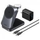 【法人様宛限定】ANKER  B25N1N12 Anker Prime Wireless Charging Station (3-in-1 MagGo AirCool Foldable) ブラック