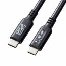 サンワサプライ KU-10GCCP10020 USB10Gbps Type-Cケーブル（PD100W・映像出力対応・2m）