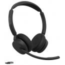 GNオーディオ 34599-999-999 Jabra 無線ヘッドセット USB-A 両耳 MS認定 「Jabra Evolve3 45 MSStereo LINK 390a」