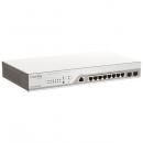 D-Link(ディーリンク) DBS-2000-10MP/A2-D6 DBS-2000-10MP/A2 6年間ライセンスパック(無償ライセンス1年含)、NucliasギガビットL2スマートスイッチ、PoE+(最大130W給電)、10/100/1000BASE-T×8、SFPスロット×2
