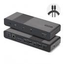 StarTech.com 206N-TB5USB4DOCK Thunderbolt 5 ドッキングステーション/4画面/4K 60Hz/140W PD/USBハブ/2.5G LAN