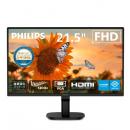 PHILIPS 22B2N2100A/11 液晶ディスプレイ 21.5型/1920×1080/HDMI、D-Sub/ブラック/スピーカー：あり/5年間フル保証/省資源化パッケージ/Eyesafe2.0