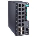 MOXA EDS-G4012-4GC-LV 12Gポート (802.3bt PoEポートオプション：8) フルギガビット マネージドイーサネットスイッチ 12/24/48 VDC入力