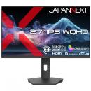 【法人様宛限定】JAPANNEXT JN-IPS27Q2-HSPC6 液晶ディスプレイ 27型/2560×1440/HDMI×1、DP×1、USB-C×1/ブラック/スピーカー有/2年保証