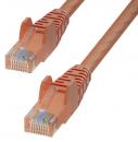 StarTech.com CAT6UTP25MOR Cat6 LANケーブル/25m/オレンジ/UTP/100W PoE/純銅導体/スナッグレス/カテゴリ6 イーサネット