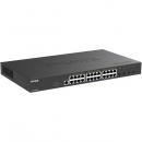 D-Link(ディーリンク) DGS-1250-28XP/B1 DGS-1250-28XP ギガビットL2スマートマネージドスイッチ、PoE+対応(最大375W給電)、10/100/1000BASE-Tポート×24、10G SFP+スロット×4、リミテッドライフタイム保証対象