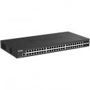 D-Link(ディーリンク) DGS-1250-52X/B1 DGS-1250-52X ギガビットL2スマートマネージドスイッチ、10/100/1000BASE-Tポート×48、10G SFP+スロット×4、リミテッドライフタイム保証対象