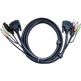 ATEN 2L-7D03UI DVI-Iシングルリンクケーブル 3m