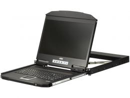 ATEN CL3100NXJJL USB/VGA対応 シングルスライドLCDコンソールドロワー/ロングレール