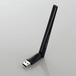 ELECOM WDC-433DU2H2-B 無線LAN子機 11ac/n/a/g/b 433+150Mbps USB2.0用ハイパワーアンテナ