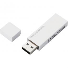 ELECOM MF-MSU2B64GWH USBメモリー/USB2.0対応/セキュリティ機能対応/64GB/ホワイト