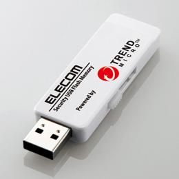 ELECOM MF-PUVT302GM1 管理ソフト対応セキュリティUSB3.0メモリ(トレンドマイクロ)/2GB/1年ライセンス