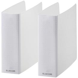 ELECOM CCD-B01WCR 不織布ケース専用バインダー/2冊セット/24枚収納/クリア