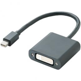 ELECOM AD-MDPDVIBK miniDisplayPort変換アダプタ/DVI/ブラック