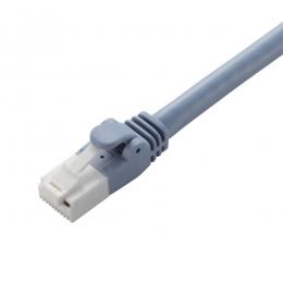 ELECOM LD-GPAT/BU3/RS LANケーブル/CAT6A対応/EU RoHS指令準拠/爪折れ防止/簡易パッケージ仕様/3m/ブルー