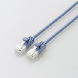 ELECOM LD-GPAYT/BU30 やわらかLANケーブル/CAT6A/爪折れ防止/3.0m/ブルー