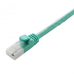 ELECOM LD-GPT/GN20/RS LANケーブル/CAT6対応/EU RoHS指令準拠/爪折れ防止/簡易パッケージ仕様/20m/グリーン