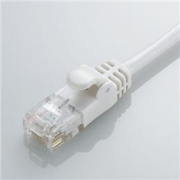 ELECOM LD-GPY/WH15 CAT6準拠 GigabitやわらかLANケーブル 15m(ホワイト)