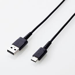 ELECOM MPA-ACS12NBK スマートフォン用USBケーブル/USB(A-C)/認証品/高耐久/1.2m/ブラック